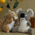 PELUCHE KOALA Y ARDILLA PARA MASCOTAS