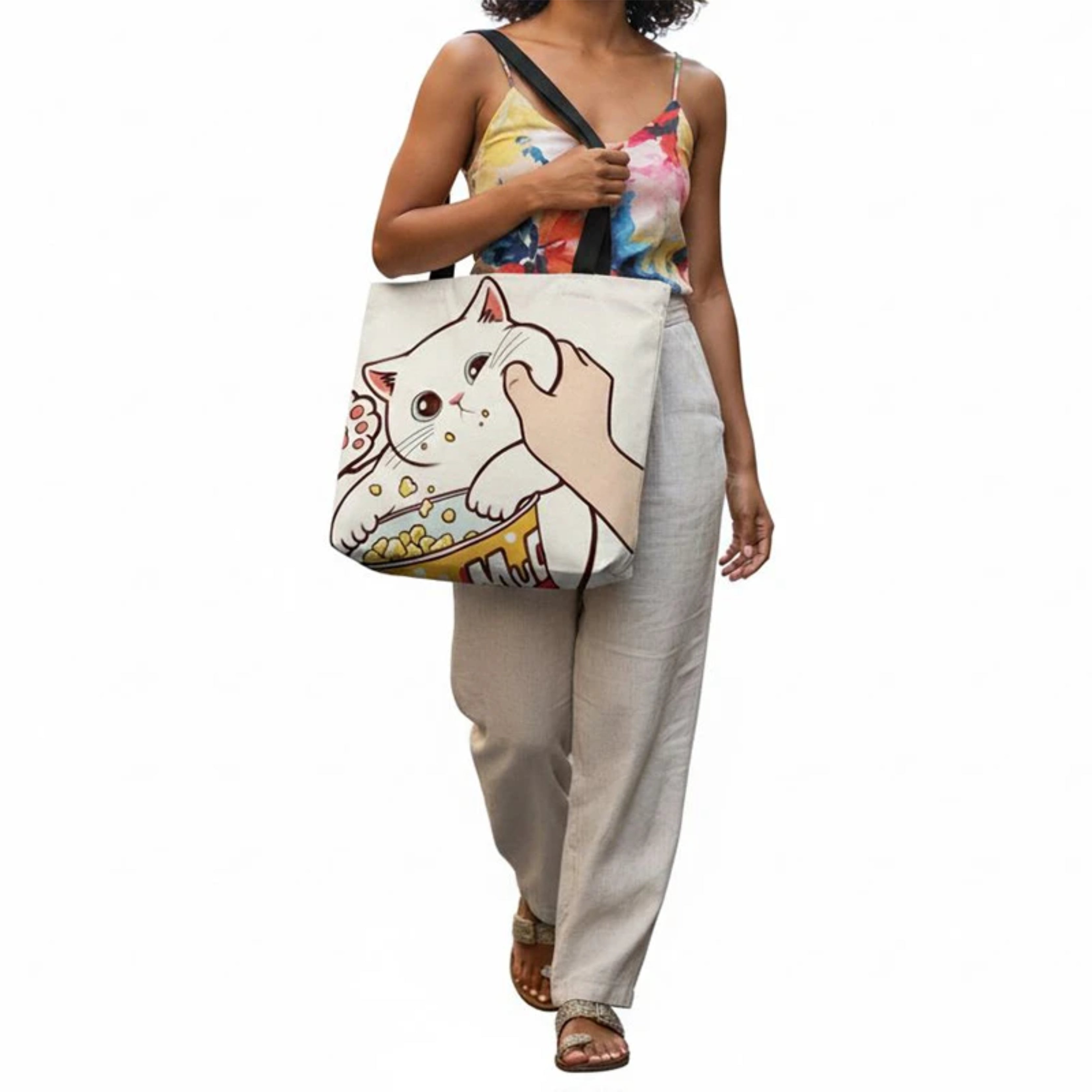 Bolsa Tote Bag Gatito Regalon