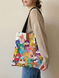 Bolsa Tote Bag Multigatitos