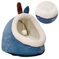 CAMA MASCOTA TIPO CUEVA PERRO GATO PEQUEÑO 35 CM