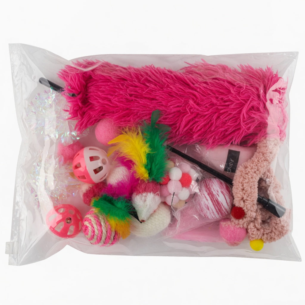 KIT JUGUETES INTERACTIVO PARA GATO